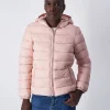 Champion Giacca Outdoor Con Cappuccio Polyfilled Rosa Donna
