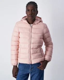 Champion Giacca Outdoor Con Cappuccio Polyfilled Rosa Donna