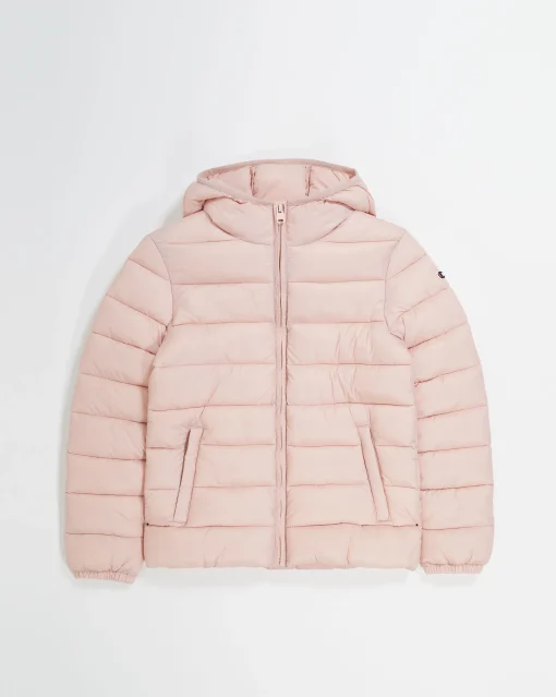 Champion Giacca Outdoor Con Cappuccio Polyfilled Rosa Donna
