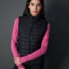 Champion Gilet Imbottito Leggero Nero Donna