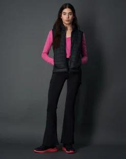 Champion Gilet Imbottito Leggero Nero Donna