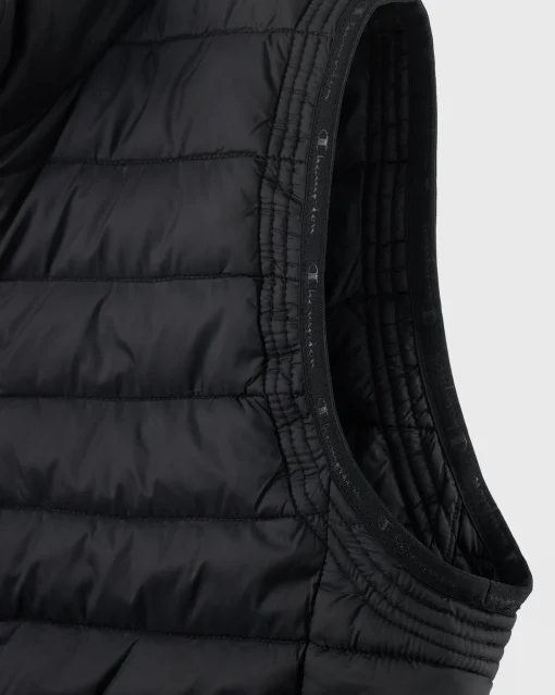 Champion Gilet Imbottito Leggero Nero Donna