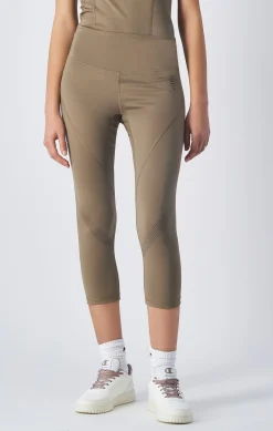 Champion Leggings Sportivi Marrone Donna
