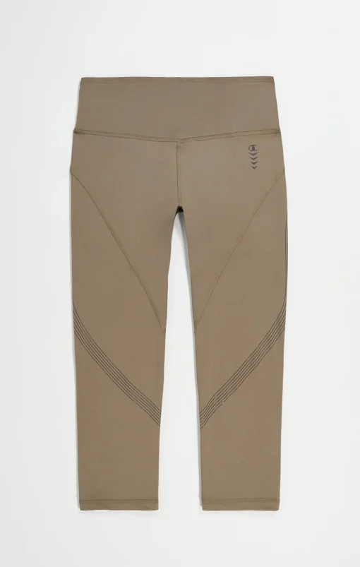 Champion Leggings Sportivi Marrone Donna