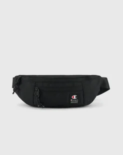 Champion Marsupio con Etichetta In Jacquard Nero Unisex