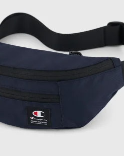 Champion Marsupio con Etichetta In Jacquard Blu Unisex