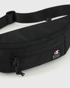Champion Marsupio con Etichetta In Jacquard Nero Unisex