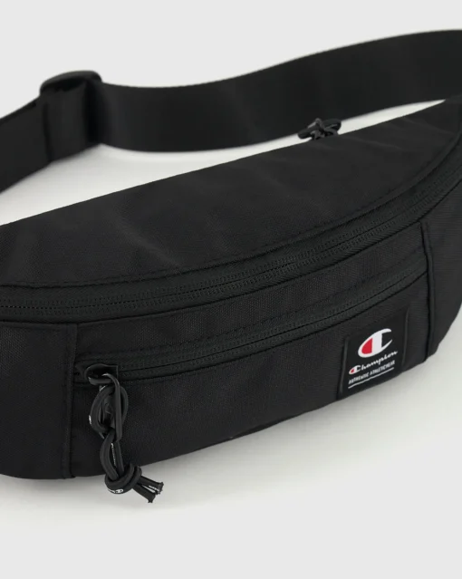 Champion Marsupio con Etichetta In Jacquard Nero Unisex