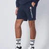Champion Pantaloncino Icons Big Logo Blu Uomo