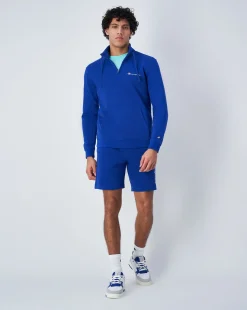 Champion Pantaloncino Icons Big Logo Blu Uomo