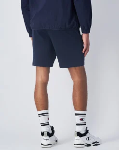 Champion Pantaloncino Icons Big Logo Blu Uomo