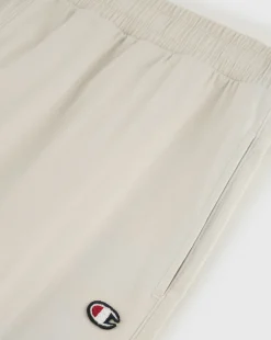 Champion Pantaloni Cargo Con C Logo Patch Grigio Donna