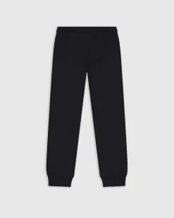 Champion Pantaloni Con Polsino A Coste Nero Bambino
