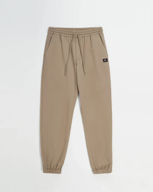 Champion Pantaloni Con Polsini e Laccetti Beige Uomo