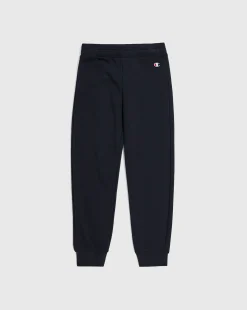 Champion Pantaloni Da Tuta In French Terry Nero Bambina