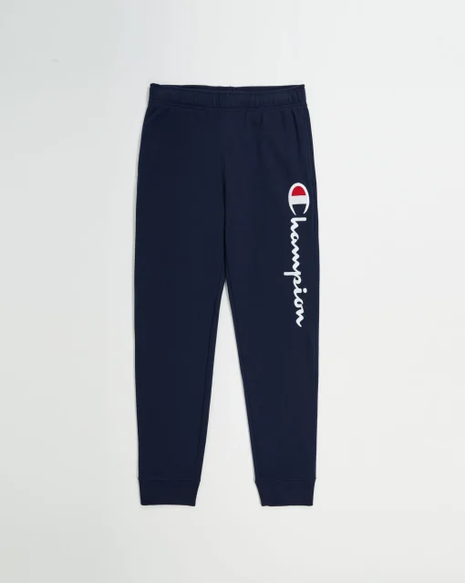 Champion Pantaloni Da Tuta Con Dettaglio Ricamato Blu Uomo