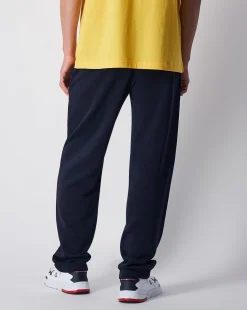 Champion Pantaloni Della Tuta A Gamba Dritta Blu Uomo