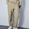 Champion Pantaloni in Nylon Beige Uomo