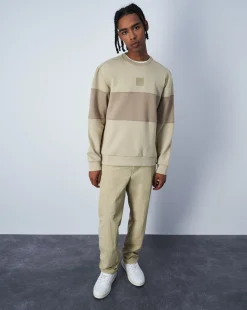 Champion Pantaloni in Nylon Beige Uomo