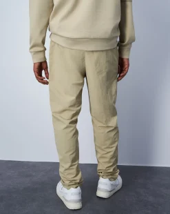 Champion Pantaloni in Nylon Beige Uomo