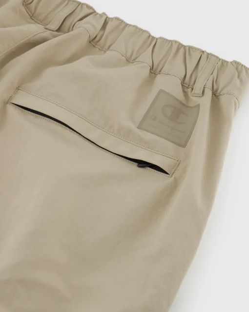 Champion Pantaloni in Nylon Beige Uomo
