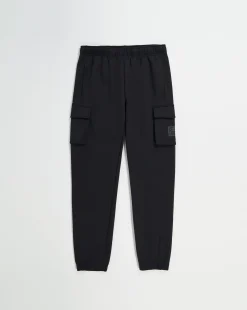 Champion Pantaloni Slim Fit Con Polsino Nero Uomo