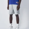 Champion Shorts Con Tasche in Terry Grigio Uomo