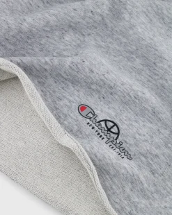 Champion Shorts Con Tasche in Terry Grigio Uomo