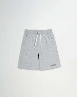Champion Shorts Con Tasche in Terry Grigio Uomo