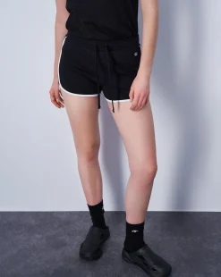 Champion Shorts Icons Con Coulisse Nero Donna