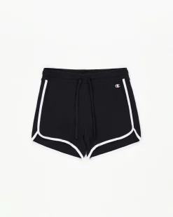 Champion Shorts Icons Con Coulisse Nero Donna