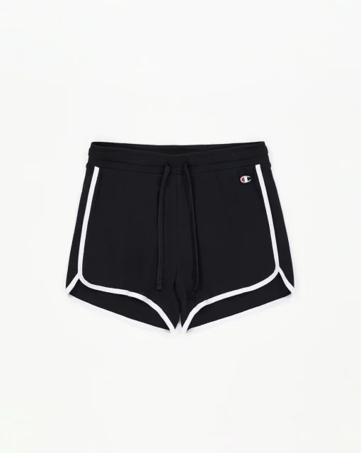 Champion Shorts Icons Con Coulisse Nero Donna