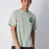 Champion T-Shirt Girocollo Eco Future Graphic Verde Uomo