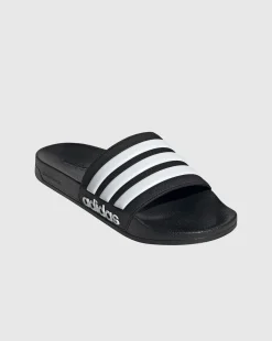 Ciabatte Adilette Shower Nero Uomo