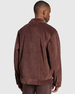 Coach jacket Marrone Uomo