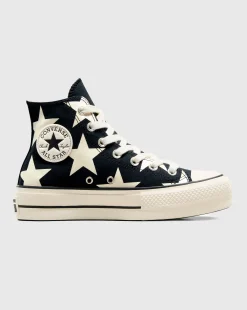Converse Chuck Taylor All Star Lift Hi Nero Donna