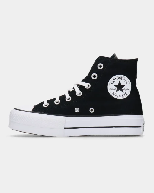 Converse Chuck Taylor All Star Lift Hi Nero Donna