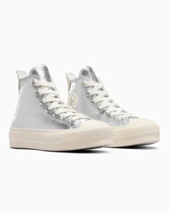 Converse Chuck Taylor All Star Lift Hi Grigio Donna