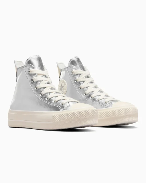 Converse Chuck Taylor All Star Lift Hi Grigio Donna