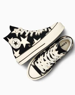 Converse Chuck Taylor All Star Lift Hi Nero Donna