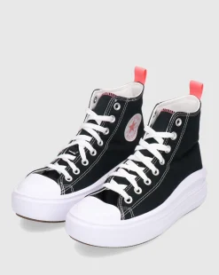 Converse Chuck Taylor All Star Move Platform Nero Bambina