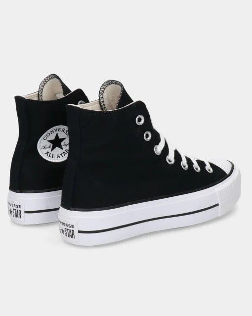 Converse Chuck Taylor All Star Lift Hi Nero Donna