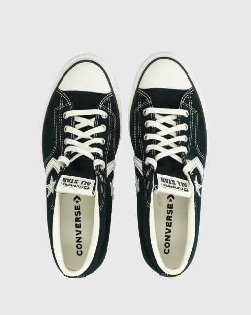 Converse Star Player 76 Mid Canvas Nero Uomo