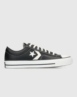 Converse Star Player 76 Ox Leather Nero Uomo