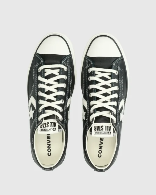 Converse Star Player 76 Ox Leather Nero Uomo