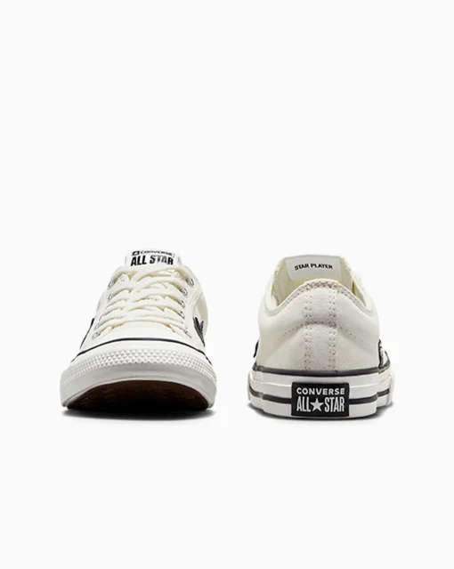 Converse Star Player 76 Ox Canvas Bianco Bambino