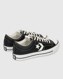 Converse Star Player 76 Ox Leather Nero Uomo