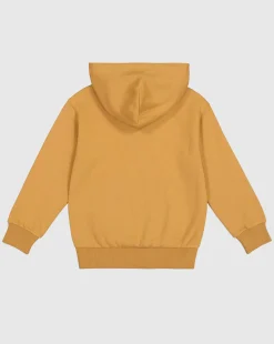 Felpa Athletic con cappuccio Marrone Bambino