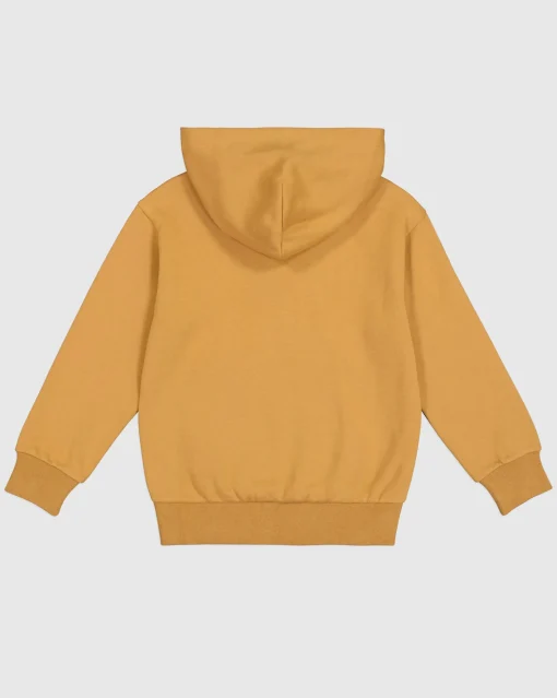 Felpa Athletic con cappuccio Marrone Bambino