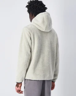 Felpa Chiusa Con Cappuccio Big Logo Grigio Uomo
